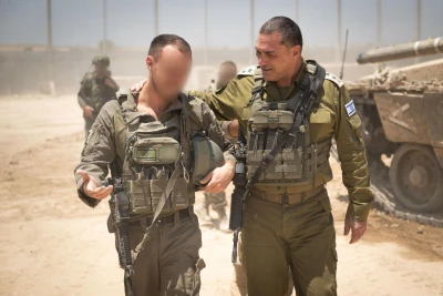 IDF Chief of Staff Eyal Zamir in the Gaza Strip, July 20 2025. Photo: IDF