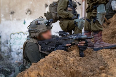 IDF soldiers in the Gaza Strip, March 2024 (Photo: IDF).