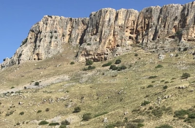 The cliffs of Mount Arbel (Photo: Greg Bastin)