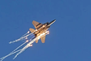 The "Adir" (F-35I) fighter jet during a ceremony at the Hatzerim Air Base in the Negev desert, June 24, 2021 (Photo: Ofer Zidon/Flash90).