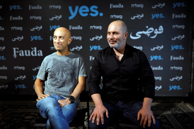 Avi Issacharoff and Lior Raz, showrunners of Israeli television series "Fauda" at their interview with Reuters in Tel Aviv, Israel May 30, 2019 (Photo: REUTERS/Amir Cohen).