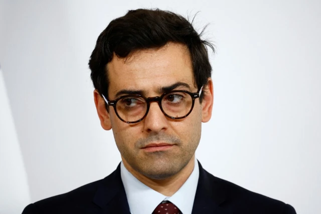 French Foreign and European Affairs Minister Stéphane Séjourné, at the Quai d'Orsay in Paris, France, April 15, 2024 (Photo: REUTERS/Sarah Meyssonnier).