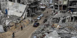 Khan Younis, Gaza Strip, February 11th, 2025. Photo: Abed Rahim Khatib/Reuters