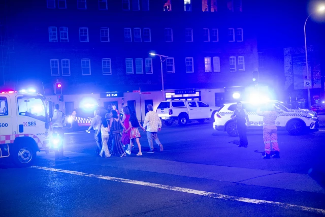 Street scenes following a shooting at Bondi Beach, in Sydney, Sunday, December 14, 2025. Multiple people are believed to have been killed after gunmen opened fire at a crowd gathered at Bondi Beach. December 12, 2025 Photo: Reuters Connect