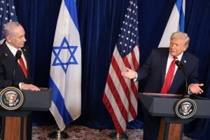 U.S. President Donald Trump and Israeli Prime Minister Benjamin Netanyahu hold a press conference after meeting at Trump’s Mar-a-Lago club in Palm Beach, Florida, U.S., December 29, 2025. Reuters Connect by Jonathan Ernst