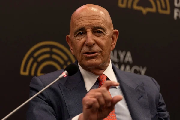 US Ambassador Barrack condemns Israeli strikes on Syrian military airport amid Turkish presence