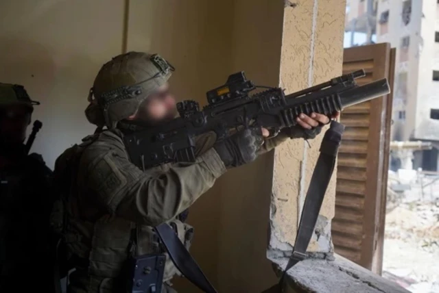 IDF forces at Khan Younis on Wednesday, March 13, 2024 (Photo: IDF).