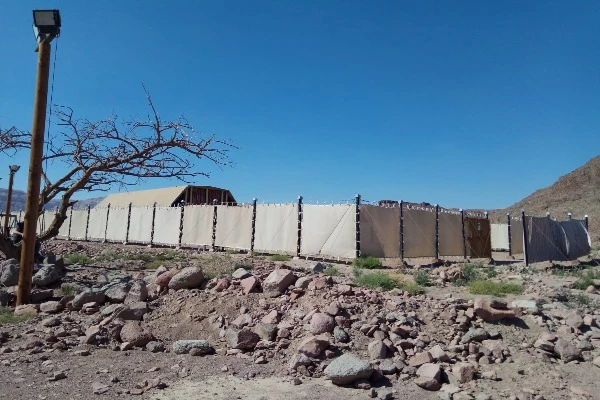The Tabernacle replica at Timna, in 2017 (Photo: Aaron Goel).