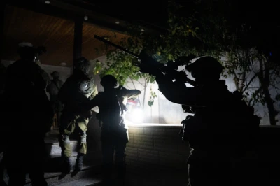IDF soldiers operating in Judea and Samaria (Photo by IDF).