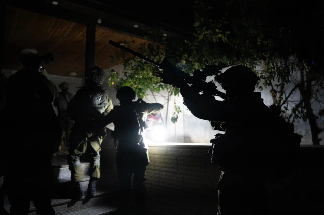IDF soldiers operating in Judea and Samaria (Photo by IDF).