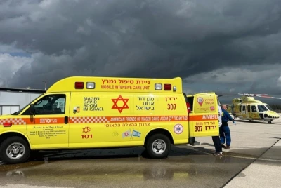 Evacuation of dead and wounded after Hezbollah attack near Malkia, March 4, 2024 (Photo: Magen David Adom).