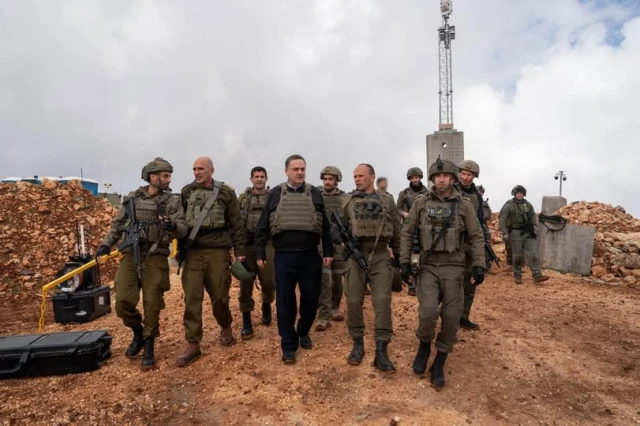 Israeli Defense Minister Israel Katz meets with senior IDF officers. Photo: Official Facebook page of Israel Katz.