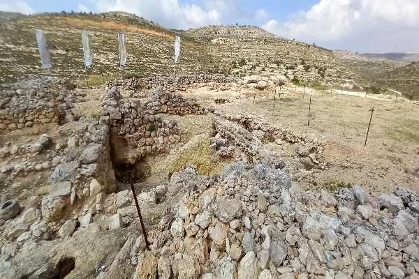 The location of the ancient Tabernacle at Shilo, in 2022 (Photo: Aaron Goel).