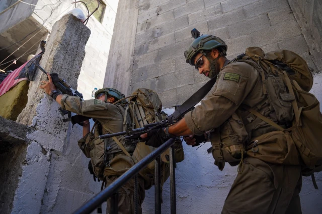IDF soldiers from the “Haruv” Reconnaissance Battalion in Tulkarm (Photo: IDF)