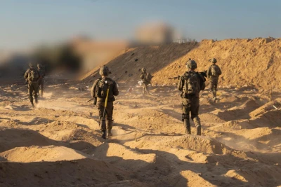 Activity of the IDF 7th Brigade in the Northern Gaza Strip, July 13 2025. Photo: IDF