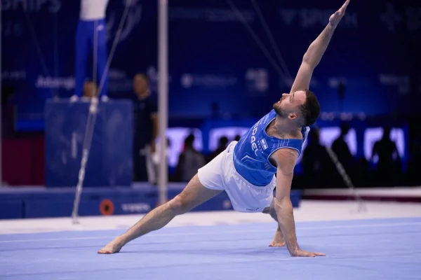 Israeli Olympic champion Artem Dolgopyat wins 3rd European gymnastics title