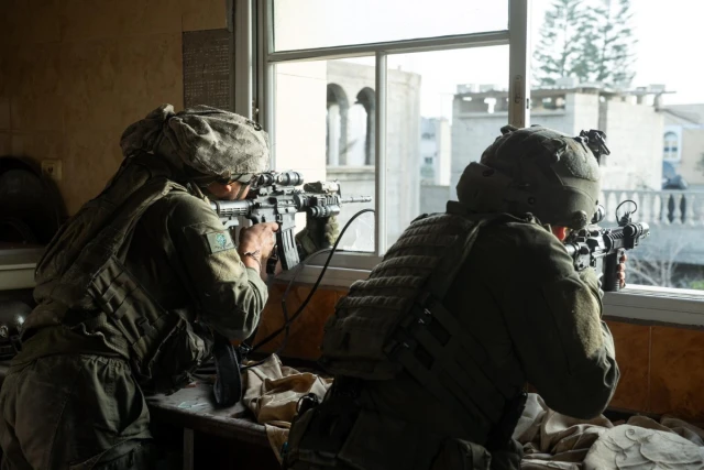 IDF soldiers fighting into the Gaza strip, late May 2024 (Photo: IDF).