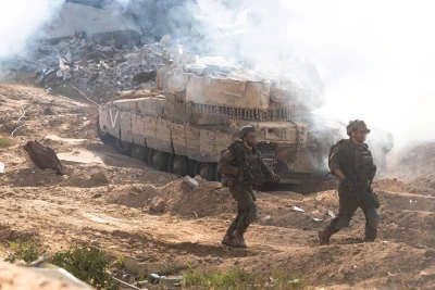 IDF soldiers operating in the Gaza Strip (Photo: IDF)
