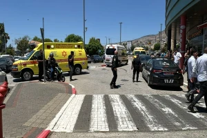 Israeli Police and rescue forces at the terror attack location, at Karmiel, northern Israel, On July 3, 2024 (Photo: Magen David Adom).