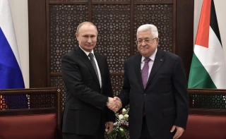 Russian President Vladimir Putin and Palestinian Authority President Mahmoud Abbas (Photo: en.kremlin.ru)