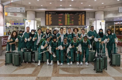 Saudi delegation heading to the Gulf Cooperation Council (GCC) Olympic sports competition (Photo: Olympic Council of Asia)