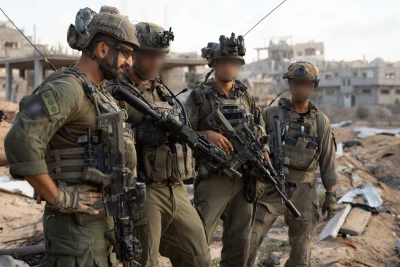 IDF soldiers in Gaza (Photo: IDF)