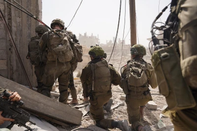 Israeli soldiers in Gaza (Photo: IDF)
