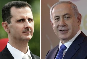 Syrian President Bashar al-Assad, Israeli Prime Minister Benjamin Netanyahu (Photo: Shutterstock; Amos Ben Gershom/GPO)