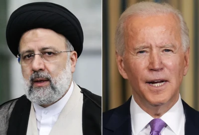 Iranian President Ebrahim Raisi (Photo: Mehr News Agency via Wikimedia Commons), US President Joe Biden (Photo: Shutterstock)