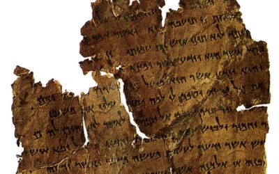 The Damascus Document Scroll, found in Cave 4 at Qumran (Photo: Library of Congress via Wikimedia Commons)
