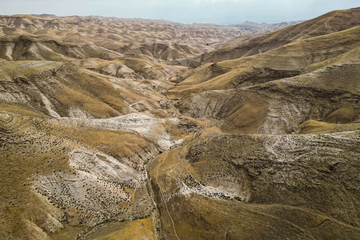 View of the Judean Desert, in the West Bank, May 19, 2023. Photo by Omer Fichman/Flash90