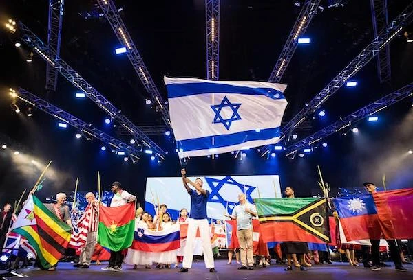 ICEJ Feast of Tabernacles celebration in Jerusalem, Oct. 15, 2019 (Photo: ICEJ/Facebook)