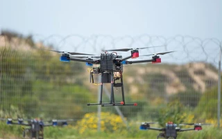 Israeli military drones (Photo: Israel Defense Forces)