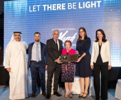 Left to right: Ahmed Obaid AlMansoori, Eitan Neishlos, Israeli Ambassador Amir Hayek, Eve Kugler, UK Consul General to Dubai Allison Hall and US Consul General to Dubai Meghan Gregonis. (Photo: 2xceed)