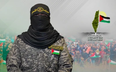 Illustrative image: Spokesperson for the Palestinian Islamic Jihad terror group. Screenshot from an official video statement released by the group's media.