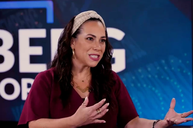 Yael Eckstein on TBN's The Rosenberg Report (Photo: Screenshot)