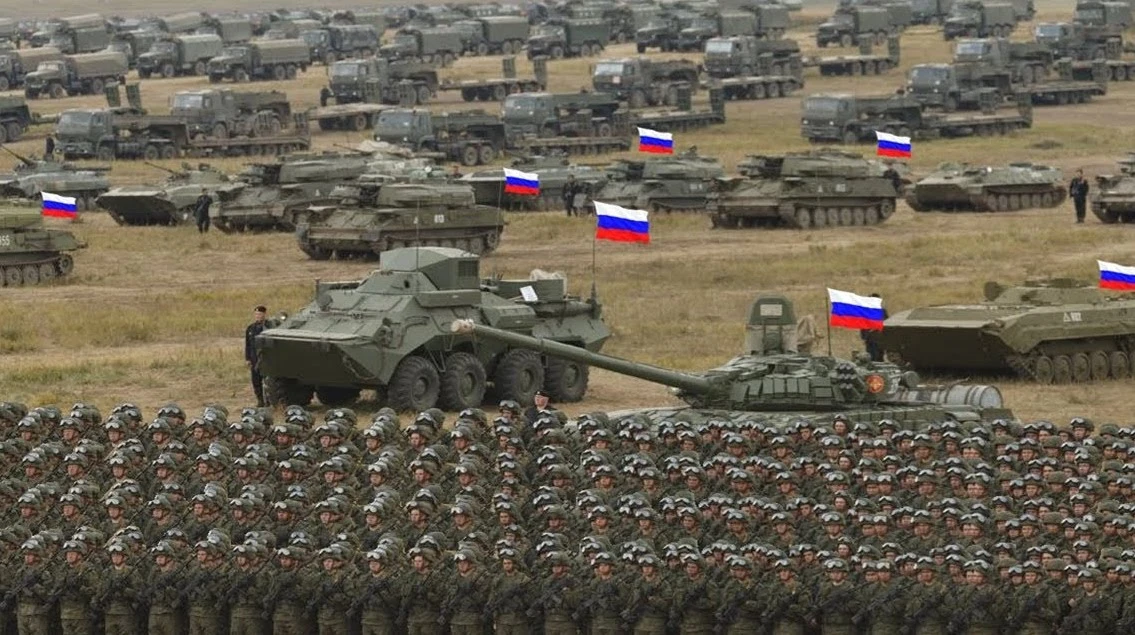 Russian forces on the Ukrainian border (Photo: Screenshot YouTube)