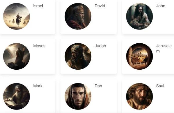 Israeli Characters Israeli company brings biblical characters to life using artificial ...
