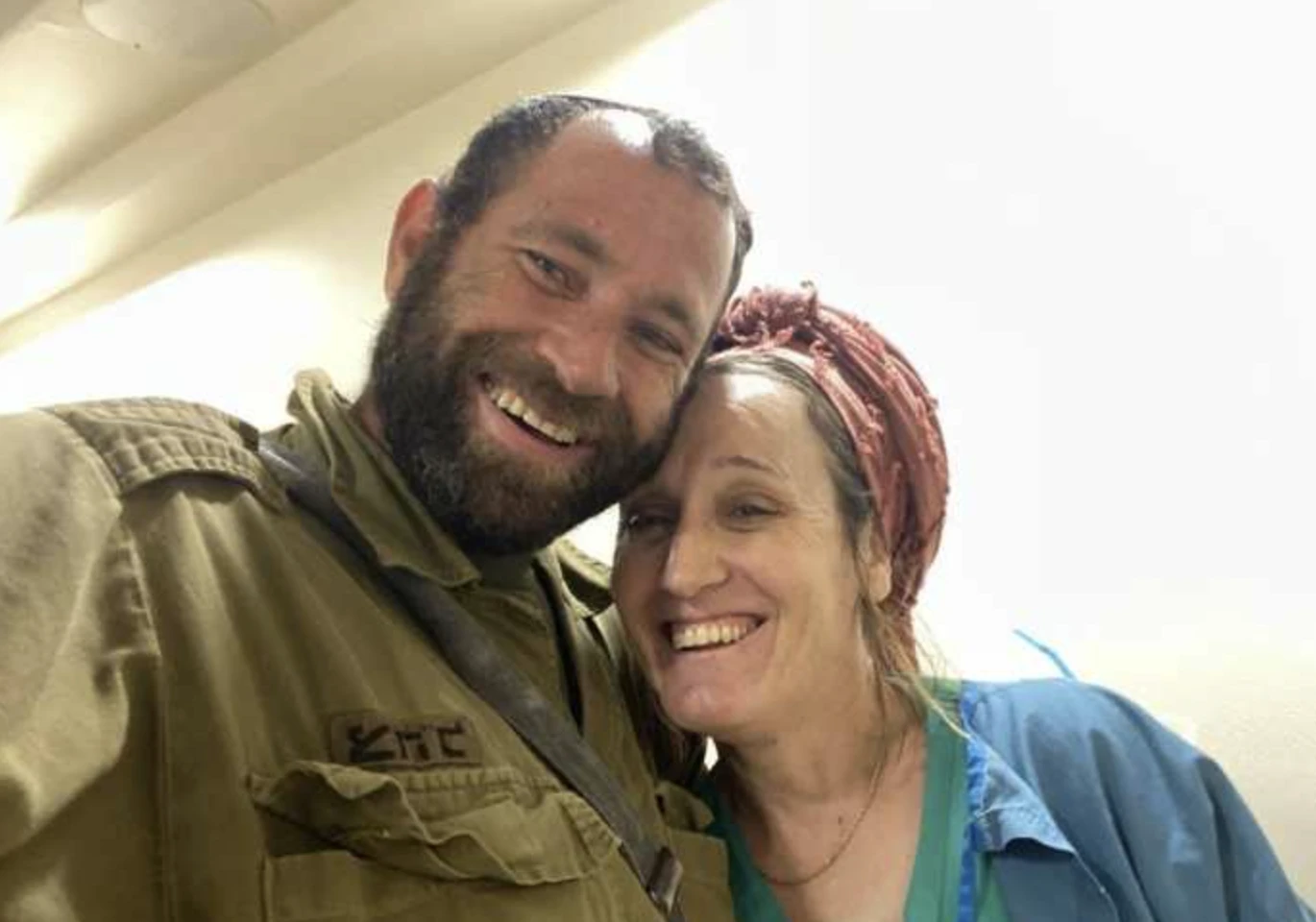 Elon with his wife Neta (Photo: Asaf Weiss)