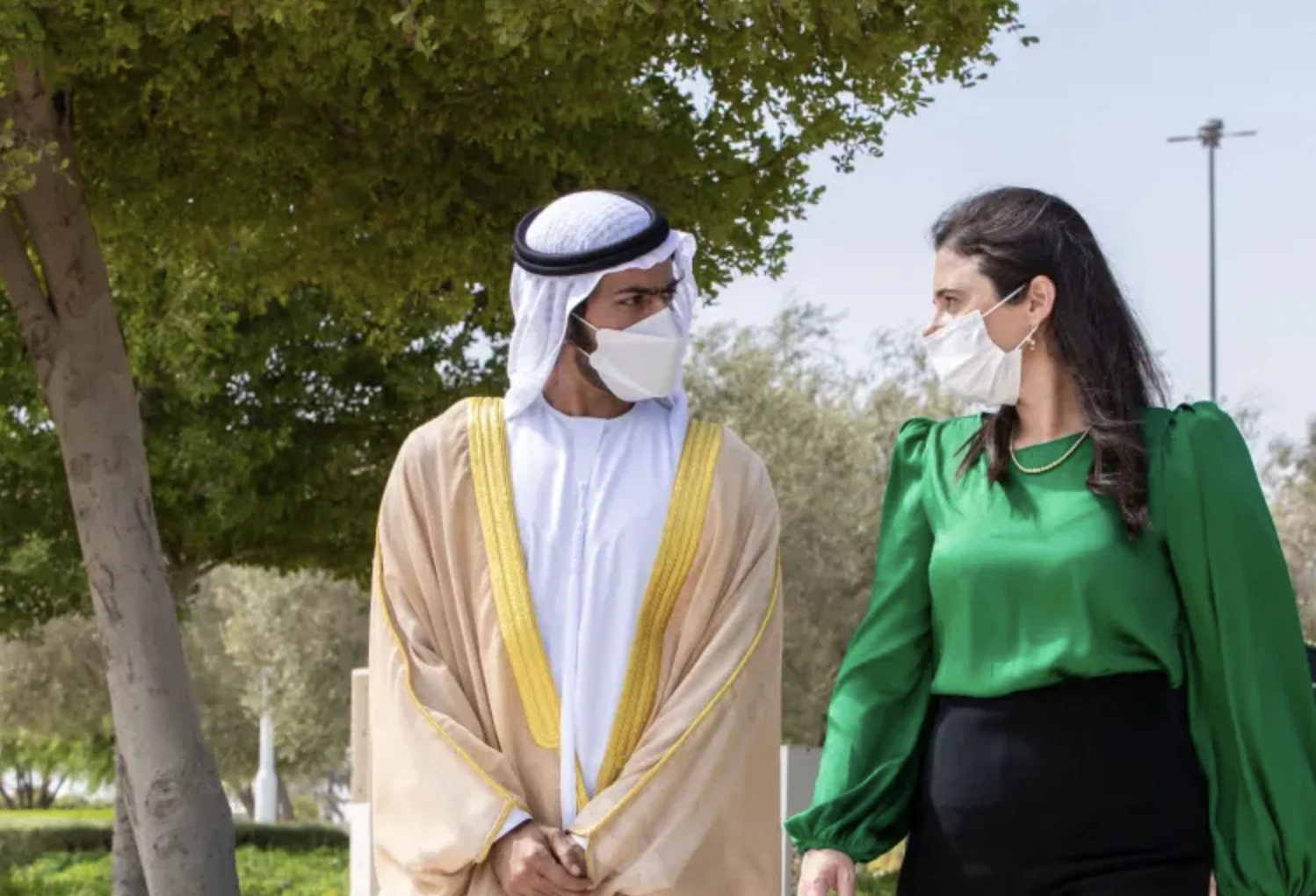 Israeli Minister of the Interior Ayelet Shaked visits the UAE
(Photo courtesy)