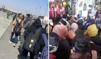 Evacuation of Afghan athletes from the country following the Taliban takeover (Photo: Twitter)