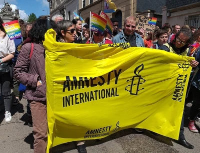 Illustrative image - Amnesty International protest (Photo: Silanoc/Wikimedia Commons)