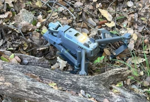 A suspected Hezbollah drone downed by the IDF near border with Lebanon, Dec. 20, 2022. (Photo: Israel Defense Forces)