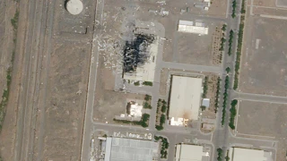 Satellite image showing extent of damage at Natanz nuclear facility (Photo: Planet Labs Inc.)