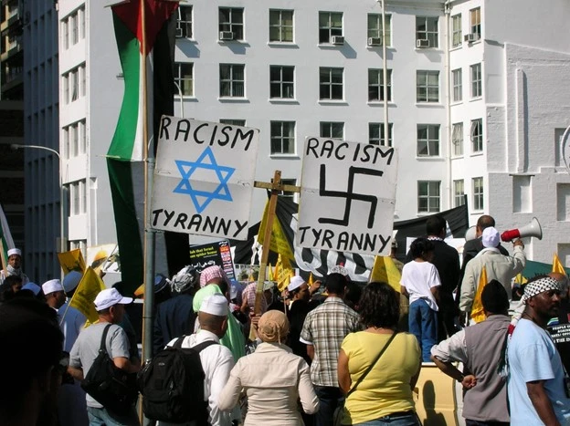 Anti-Israel protests in South Africa
(credit: Bryan Moselle)
