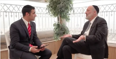 Screen grab from Kikar Shabbat video. 
Credit: Kikar Shabbat