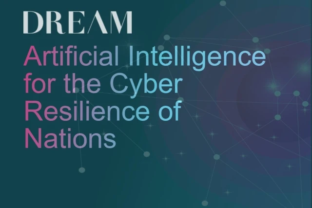 Artificial Intelligence for the Cyber Resilience of Nations"—DREAM's AI platform empowers governments to enhance national security against sophisticated cyber threats. Image source: DREAM's official website.