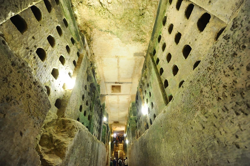 The Bet Guvrin-Maresha caves located near the city of Beit Shemesh on April 3, 2016. Photo by Mendy Hechtman/Flash90