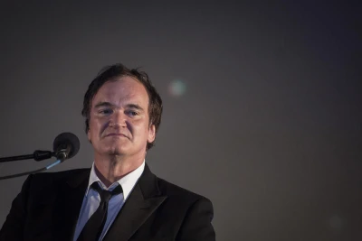 American filmmaker and actor Quentin Tarantino speaks after receiving an award at the opening night of the Jerusalem Film Festival held at Sultan's Pool near the Old City of Jerusalem, on July 7, 2016. Photo by Hadas Parush/Flash90