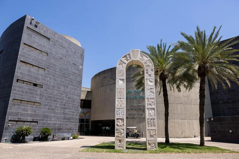 View of Yigal Allon Center in Kibbutz Ginosar, Northern Israel, on August 14, 2022. Photo by Nati Shohat/Flash90